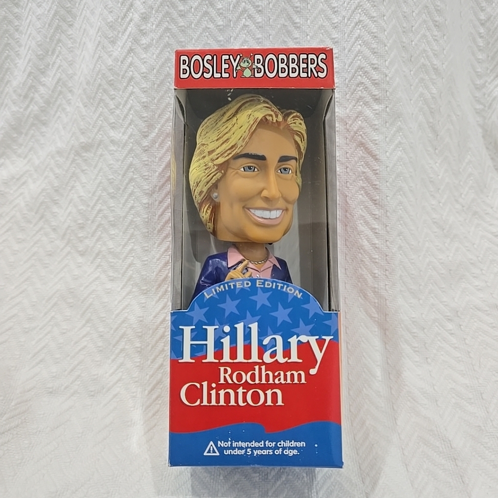 Hillary Rodham Clinton Bobblehead 2016 Edition Royal Bobbles Orig Open Box New